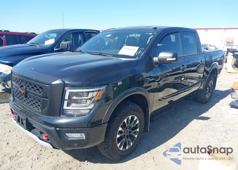2020 Nissan Titan Pro-4X 4X4 from USA, damaged, VIN 1N6AA1ED3LN507305